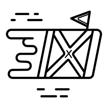 kutusu vektör simgesi. vektör çizim