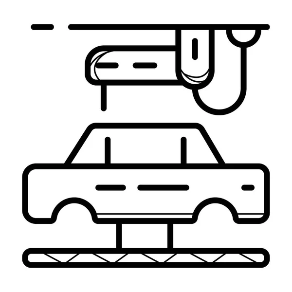 Slimme Industrie Pictogram Vector — Stockvector