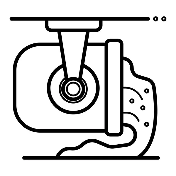 Gesmolten Metaal Pictogram Vector — Stockvector