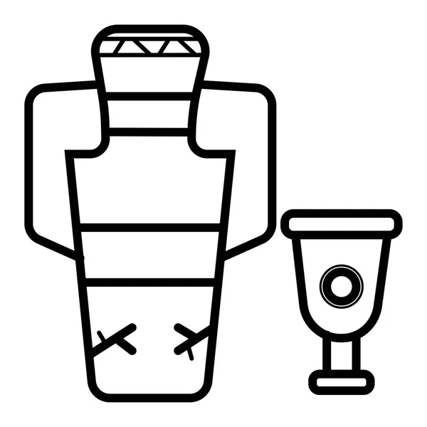 Vase Symbol Vektor Illustration — Stockvektor