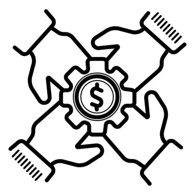 Takım çalışması simge tasarlamak