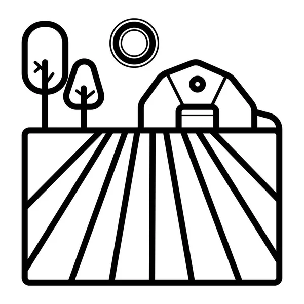 Illustration Icône Agricole Agricole — Image vectorielle
