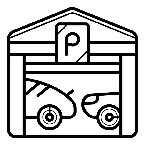 Vektor Parksymbol — Stockvektor