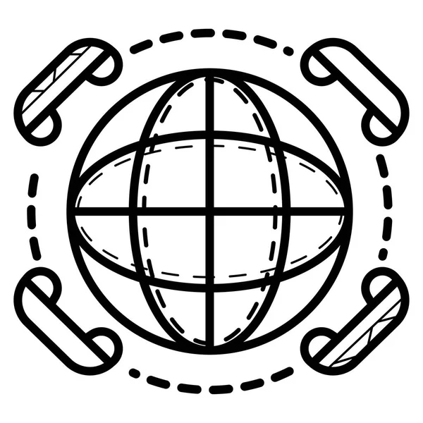 Иконка Конференц Звонка — стоковый вектор