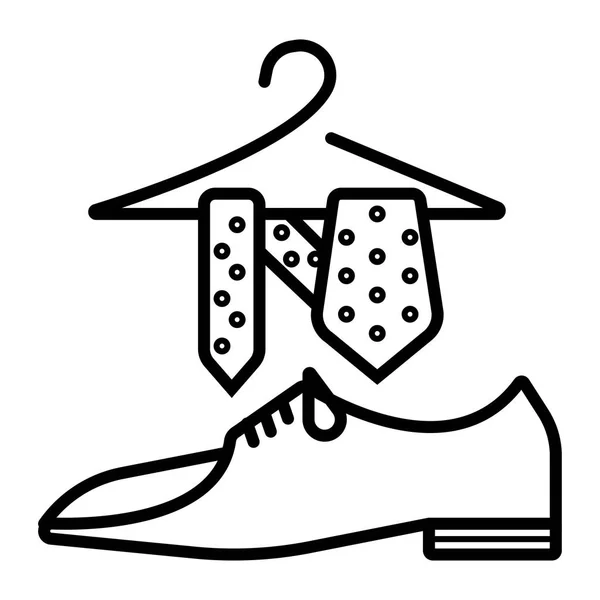 Ilustración Zapatos Hombre — Vector de stock