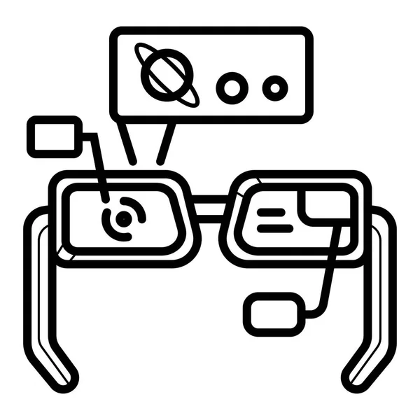 Εικονίδιο Εικονική Πραγματικότητα Εικονικής Πραγματικότητας — Διανυσματικό Αρχείο