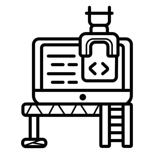 Grafik tasarım aracı simgesini