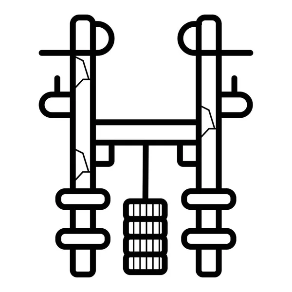 Ilustração Vetorial Ícone Instrutor — Vetor de Stock