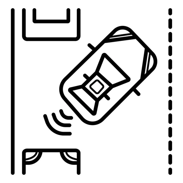 Parktronic Sensor Parkassistent — Stockvektor