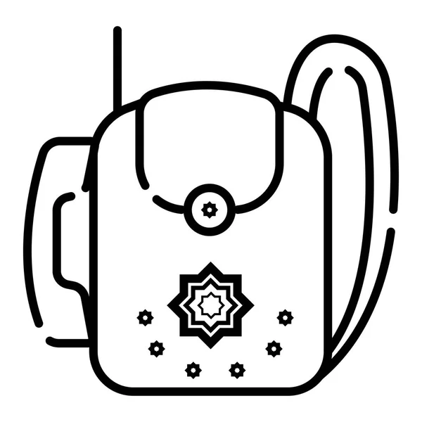 Radiosender Icon Vektor Illustration — Stockvektor