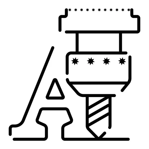 freze makinesi vektör simge tasarlamak