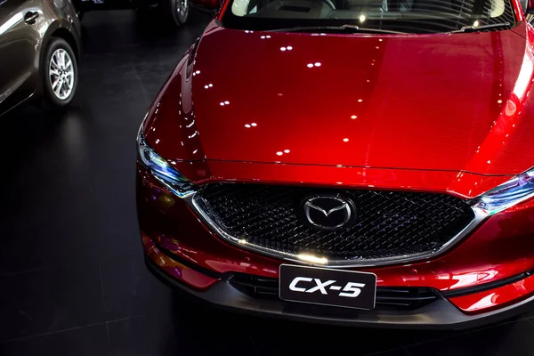 Bangsan Thailand June 2018 Este Carro Frente Tudo Novo Mazda — Fotografia de Stock