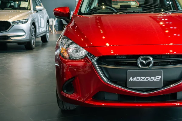 Bangsaen Thailand 2018 Este Carro Tudo Novo Mazda Marca Japão — Fotografia de Stock