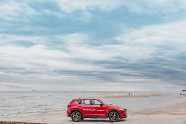 BANGSAEN, THAILAND 2019, tüm yeni CX5 marka japan kırmızısı