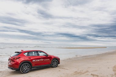 BANGSAEN, THAILAND 2019, tüm yeni CX5 marka japan kırmızısı