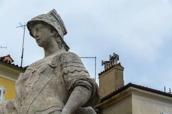 Edifici Nel Centro Storico Pirano — Foto Stock