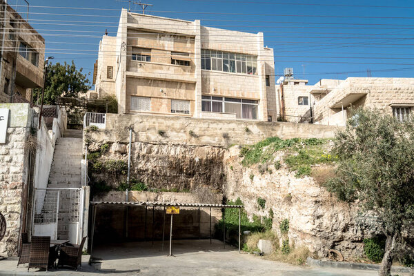 AMMAN, JORDAN - FEBRUARY 15: Streets of Amman the capital city of Jordan, on 15th February 2019 in Amman, Jordan.