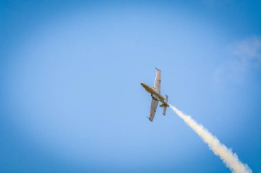 SOBIENİE SZLACHECKIE, POLAND - 16 Haziran: TS-2 Iskra (Kıvılcım) Haziran 2018 'de Polonya' nın Sobienie Szlacheckie kentinde gerçekleştirildi..
