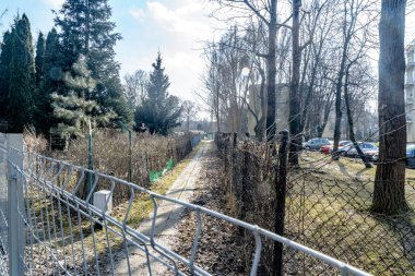 Varşova 'daki bahçe arazileri - Polonya