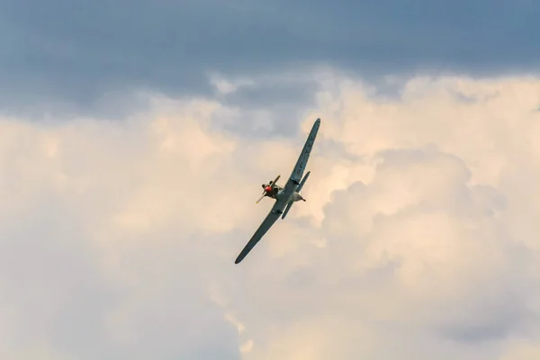 Sobienie Szlacheckie Poland June Historic Planes Sky Show June 2018 — Stock fotografie