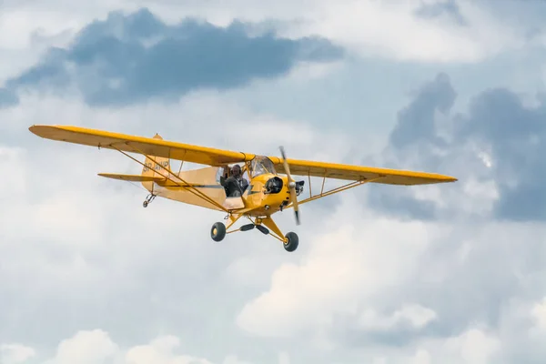 Sobienie Szlacheckie Poland June Historic Planes Sky Show June 2018 —  Fotos de Stock