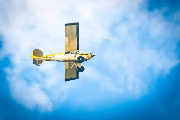 Sobienie Szlacheckie Polen Juni Historische Vliegtuigen Tijdens Sky Show Juni — Stockfoto