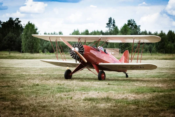 Sobienie Szlacheckie Polonia Junio Aviones Históricos Durante Sky Show Junio —  Fotos de Stock