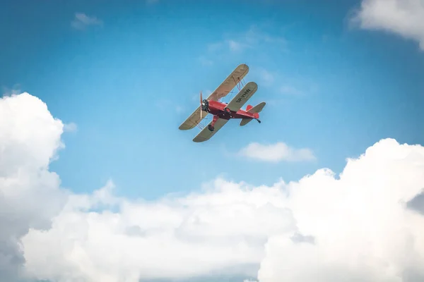 Sobienie Szlacheckie Poland June Historic Planes Sky Show June 2018 — стокове фото