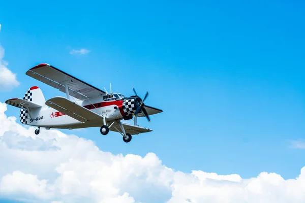 Sobienie Szlacheckie Πολωνία Ιουνίου Antonov Κατά Διάρκεια Sky Show Τον — Φωτογραφία Αρχείου