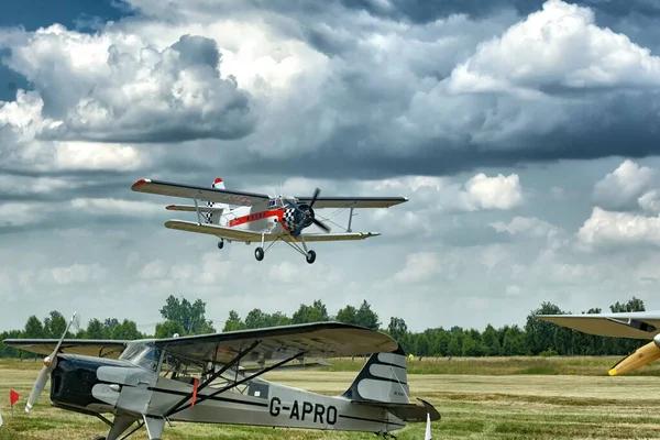 Sobienie Szlacheckie Poland June Antonov Sky Show June 2018 Sobienie — Stockfoto