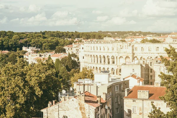 Old Town Pula Croatia — Foto de Stock