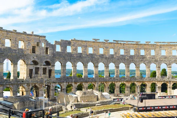 Pula Arena Pula Croatia — Fotografia de Stock