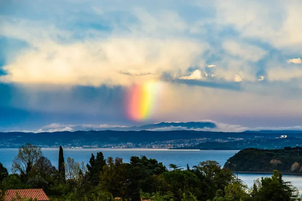 Rainbow Coast Nature — Stockfoto