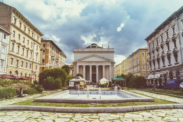 Trieste Italy September Streets City Historical Center 16Th September 2016 — Zdjęcie stockowe