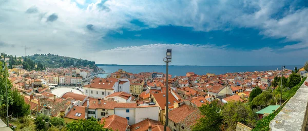 Piran, Slovenya. mimari, seyahat