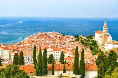Piran, Slovenya. mimari, seyahat
