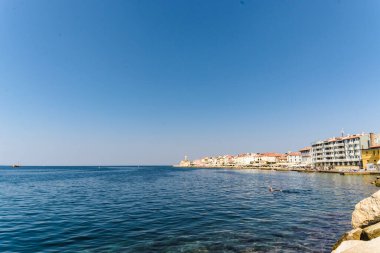 Piran, Slovenya. mimari, seyahat