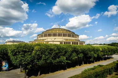 WROCLAW, POLAND JUNE 28: The Centennial Hall on June 28th 2016 in Wroclaw, Poland