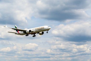 airliner in airport, Warsaw