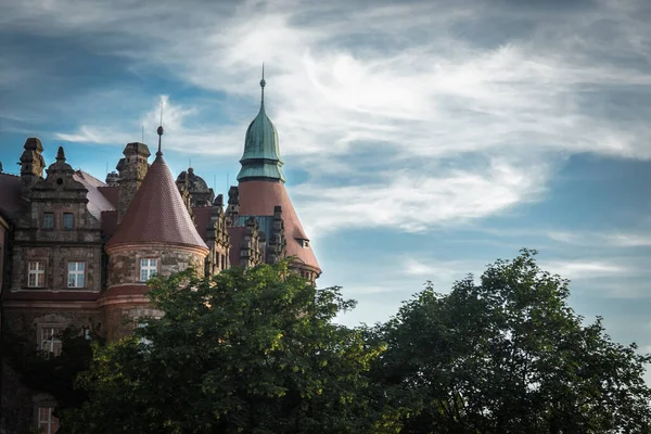 Walbrzych Polen Juli Barok Kasteel Ksiaz Juli 2016 Walbrzych Polen — Stockfoto