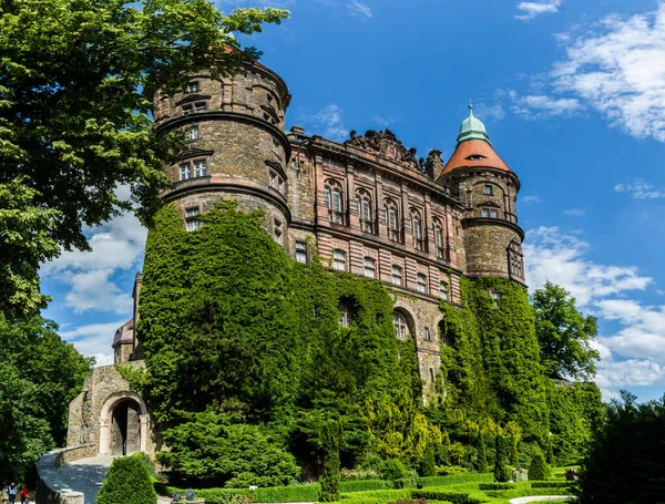 Walbrzych Polen Juli Barok Kasteel Ksiaz Juli 2016 Walbrzych Polen — Stockfoto