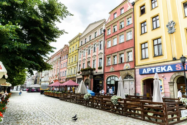 Swiebodzice Slaskie Poland June City Main Square 29Th June 2016 — Photo