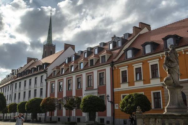 Wroclaw Poland June People Old Town 26Th June 2016 Wroclaw — Photo