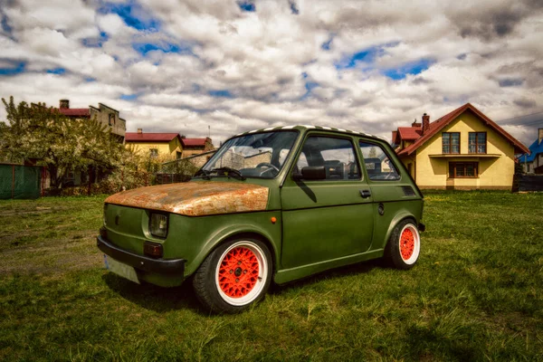 Fiat 126P Close — ストック写真