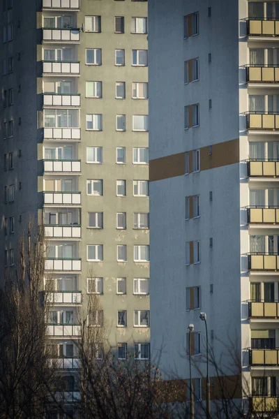 Block Flats City — Stockfoto