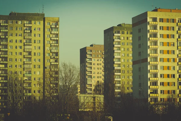 Block Flats Urban — Stockfoto