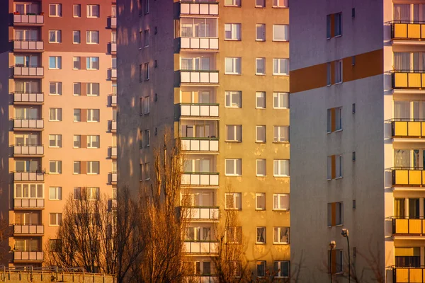 Block Flats Urban Travel — Stockfoto