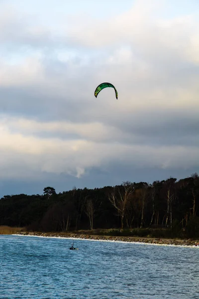 Kitesurfer Nature — 图库照片