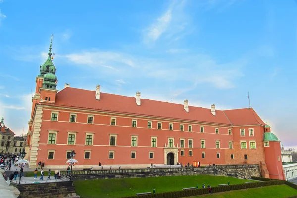 Oude Stad Warschau Polen — Stockfoto