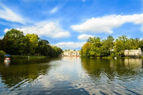 Lazienki Park Warsaw Poland — Zdjęcie stockowe